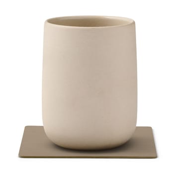 Corduroy σουβέρ square - Clay Brown - LIND DNA