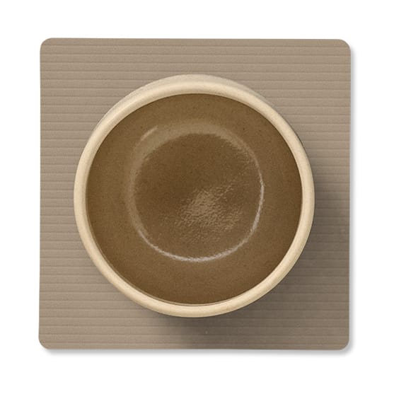 Corduroy σουβέρ square, Clay Brown LIND DNA