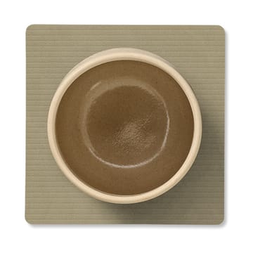 Corduroy σουβέρ square - Herbal Dust - LIND DNA