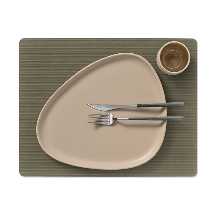 Corduroy σουπλά square L, Army Green LIND DNA