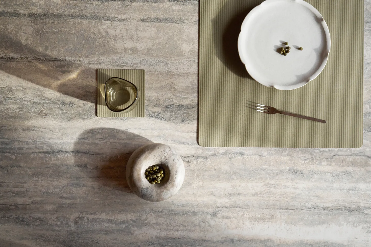 Corduroy σουπλά square L, Herbal Dust LIND DNA