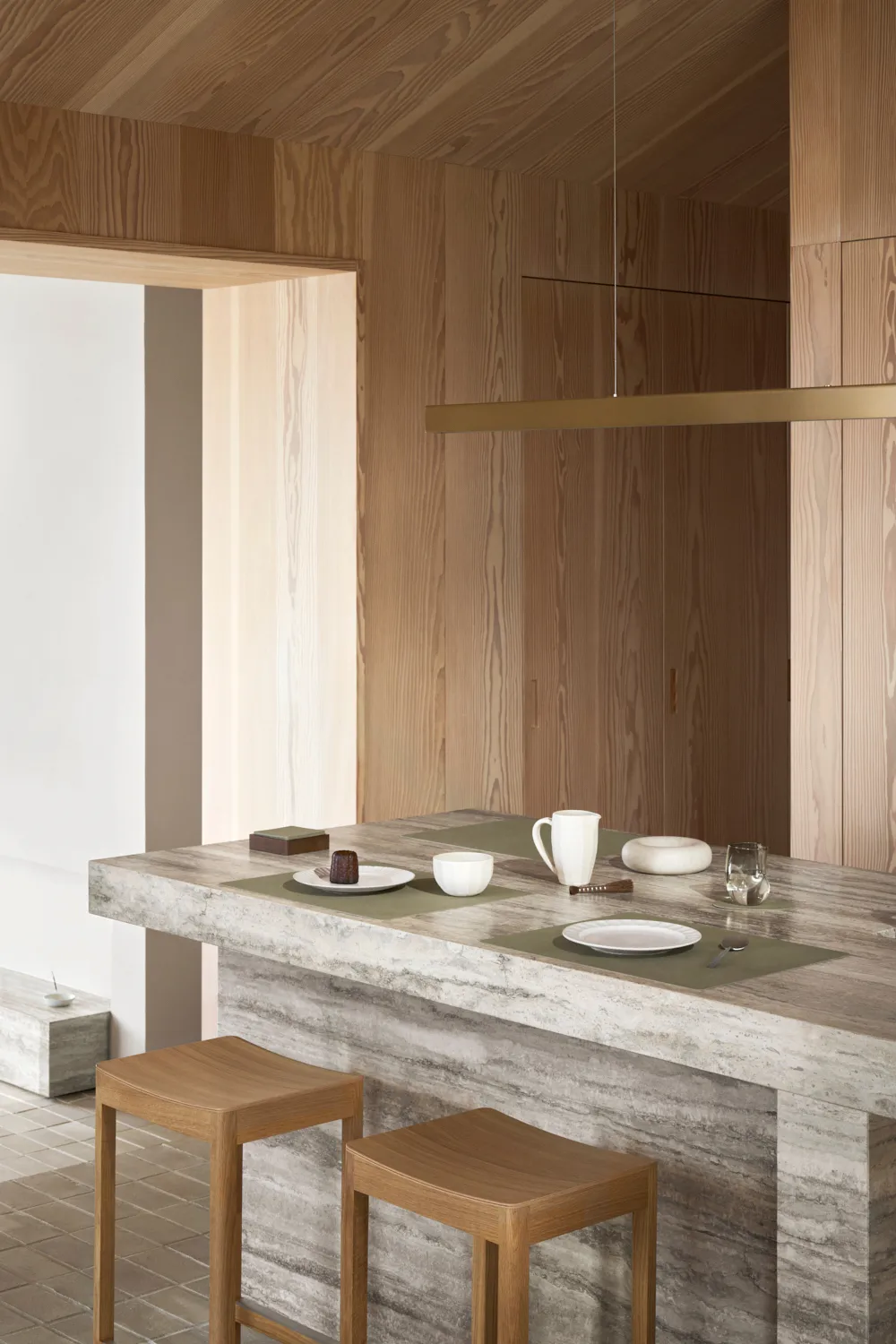 Corduroy σουπλά square L, Herbal Dust LIND DNA