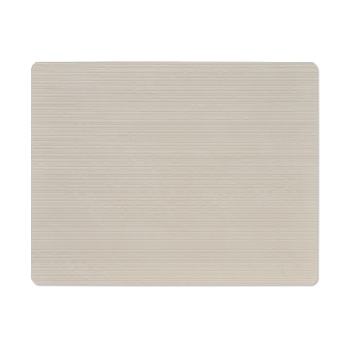 Corduroy σουπλά square L - Oyster White - LIND DNA