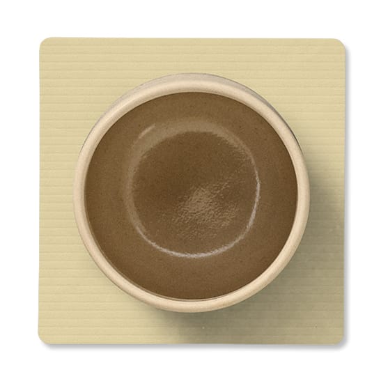 Corduroy σουβέρ square, Lemon Sorbet LIND DNA