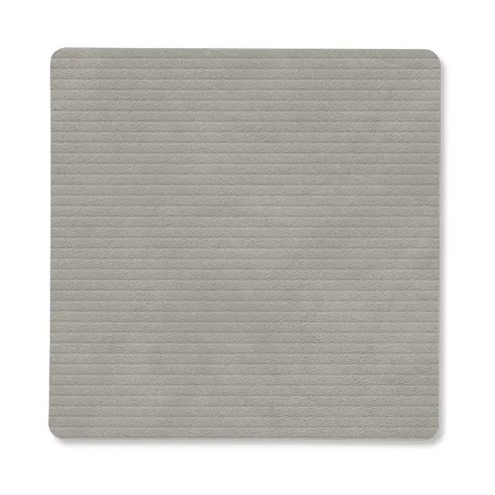 Corduroy σουβέρ square, Light Grey LIND DNA