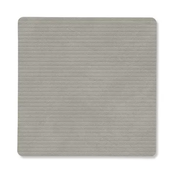 Corduroy σουβέρ square - Light Grey - LIND DNA