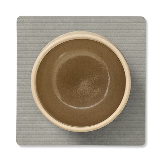 Corduroy σουβέρ square, Light Grey LIND DNA