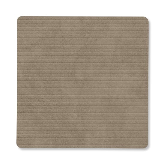 Corduroy σουβέρ square - Nomad Grey - LIND DNA