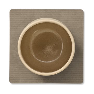 Corduroy σουβέρ square - Nomad Grey - LIND DNA