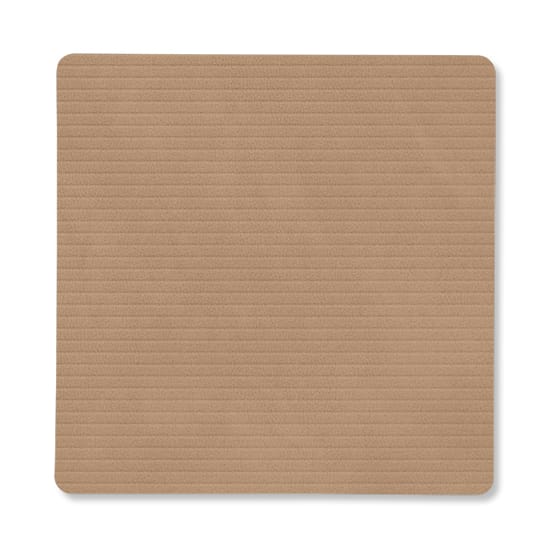 Corduroy σουβέρ square - Nougat - LIND DNA