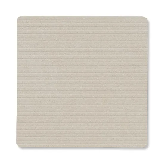 Corduroy σουβέρ square, Oyster White LIND DNA