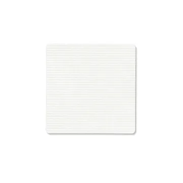 Corduroy σουβέρ square - Pure white - LIND DNA