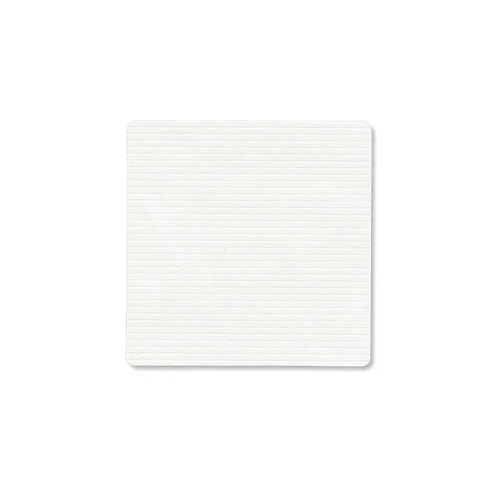 Corduroy σουβέρ square - Pure white - LIND DNA