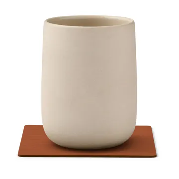 Corduroy σουβέρ square - Rust - LIND DNA