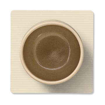 Corduroy σουβέρ square - Vanilla - LIND DNA