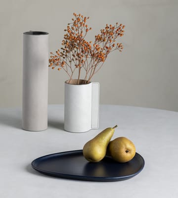 Curve πιάτο ψευδοπορσελάνης 26x30 cm - μπλε του ναυτικού - LIND DNA
