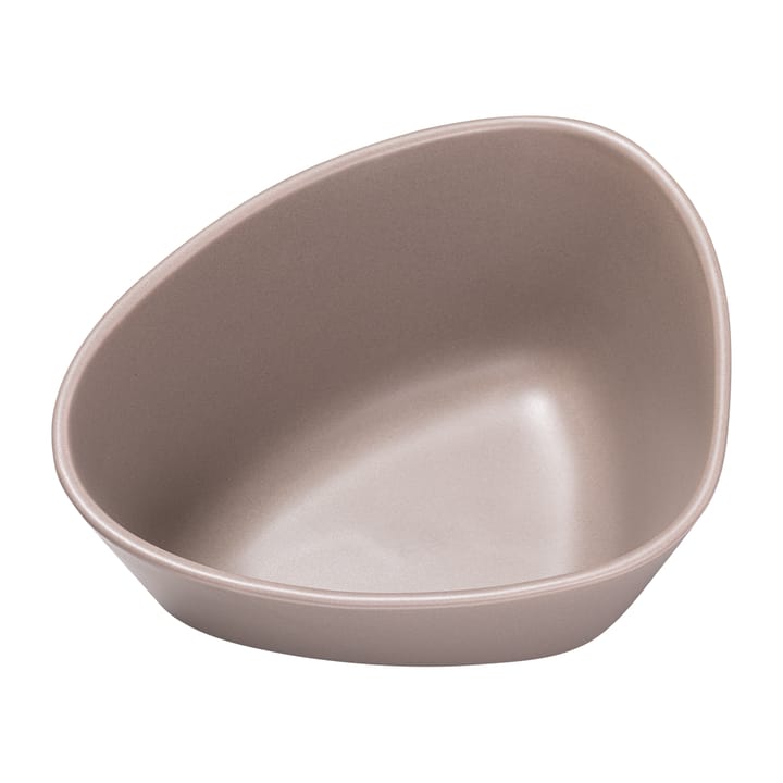 Curve μπολ ψευδοπορσελάνης M 20x22 cm - Θερμό Γκρι - LIND DNA
