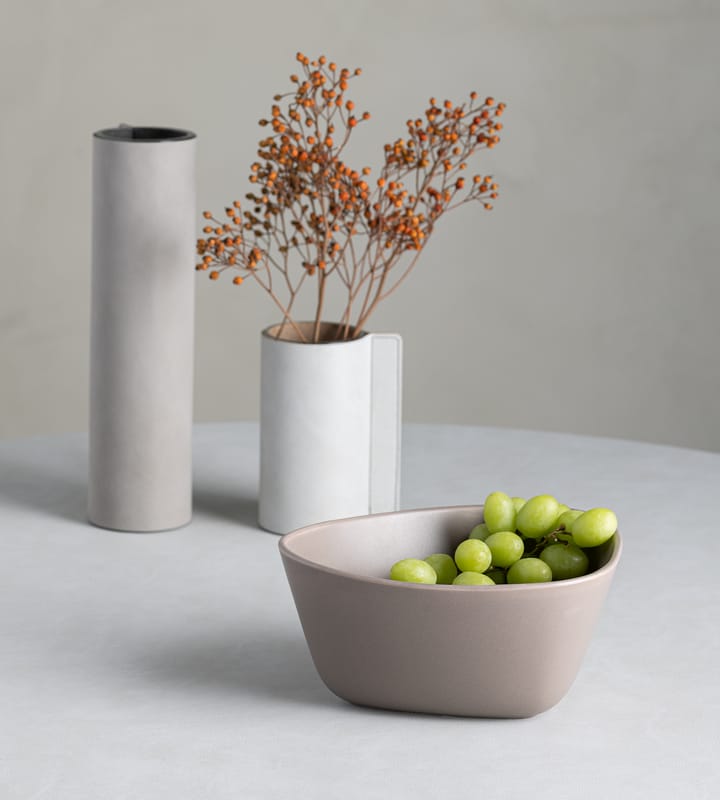 Curve μπολ ψευδοπορσελάνης M 20x22 cm, Θερμό Γκρι LIND DNA