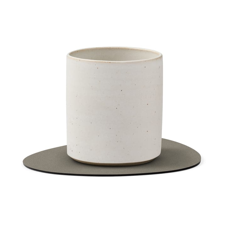 Διπλή Βάση Ποτηριών Curve Nupo, Linen-Flint Grey LIND DNA