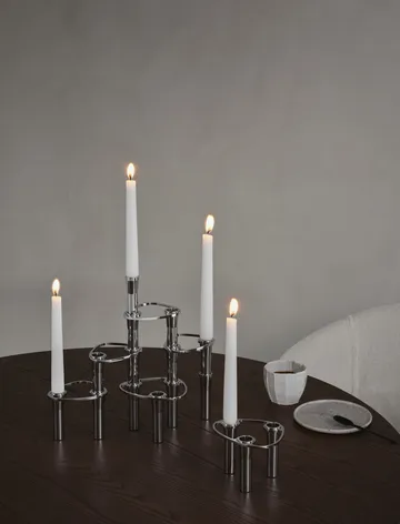 Lind Curve combinable κηροπήγια χρώμιο - Μονό - LIND DNA