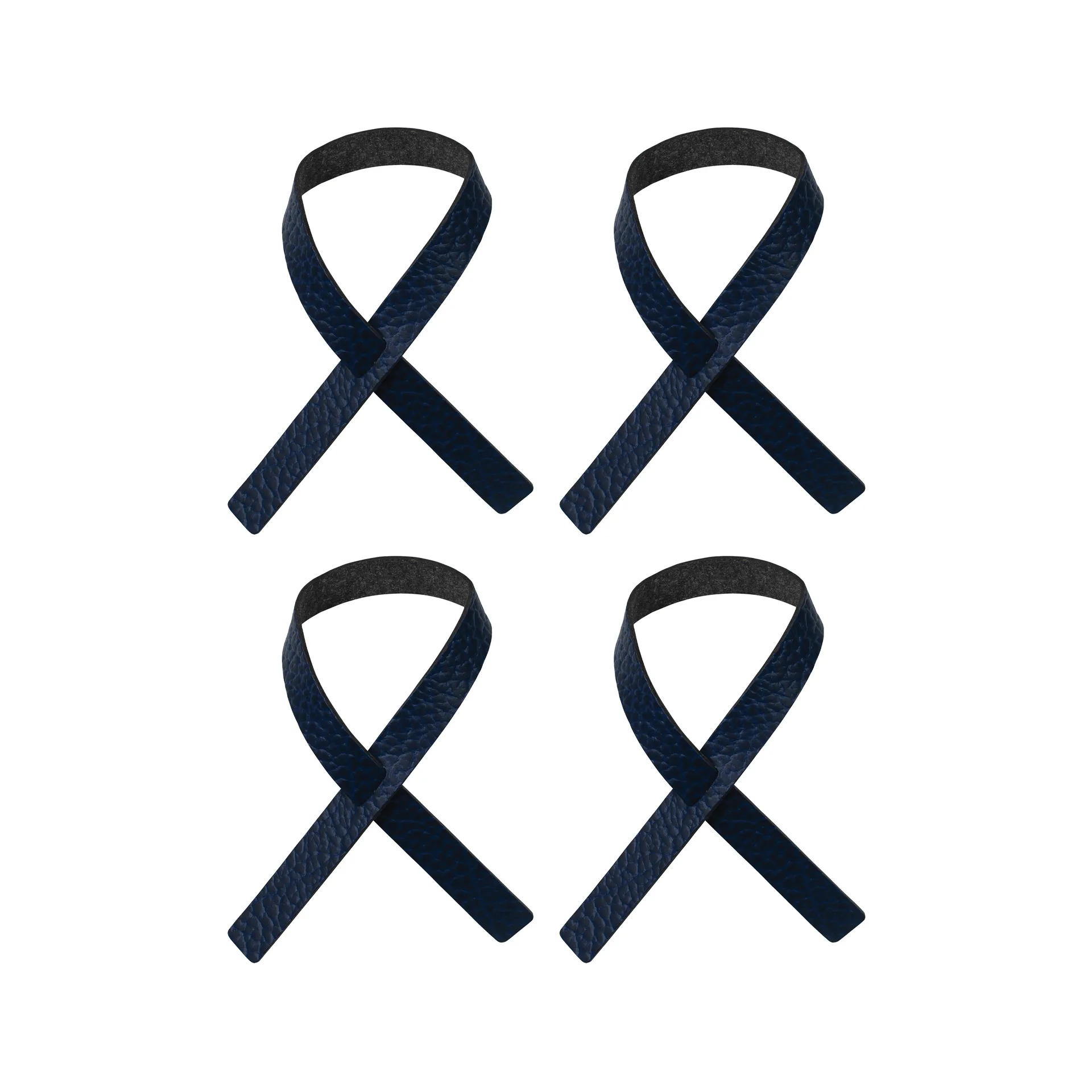 Loop κρίκος πετσέτας Συσκευασία 4 τεμαχίων, Μπλε του ναυτικού LIND DNA