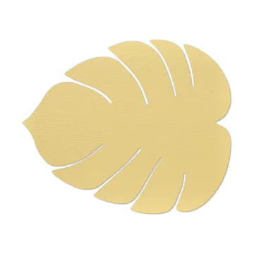 Monstera Leaf Hippo σουπλά L - χρυσαφί - LIND DNA