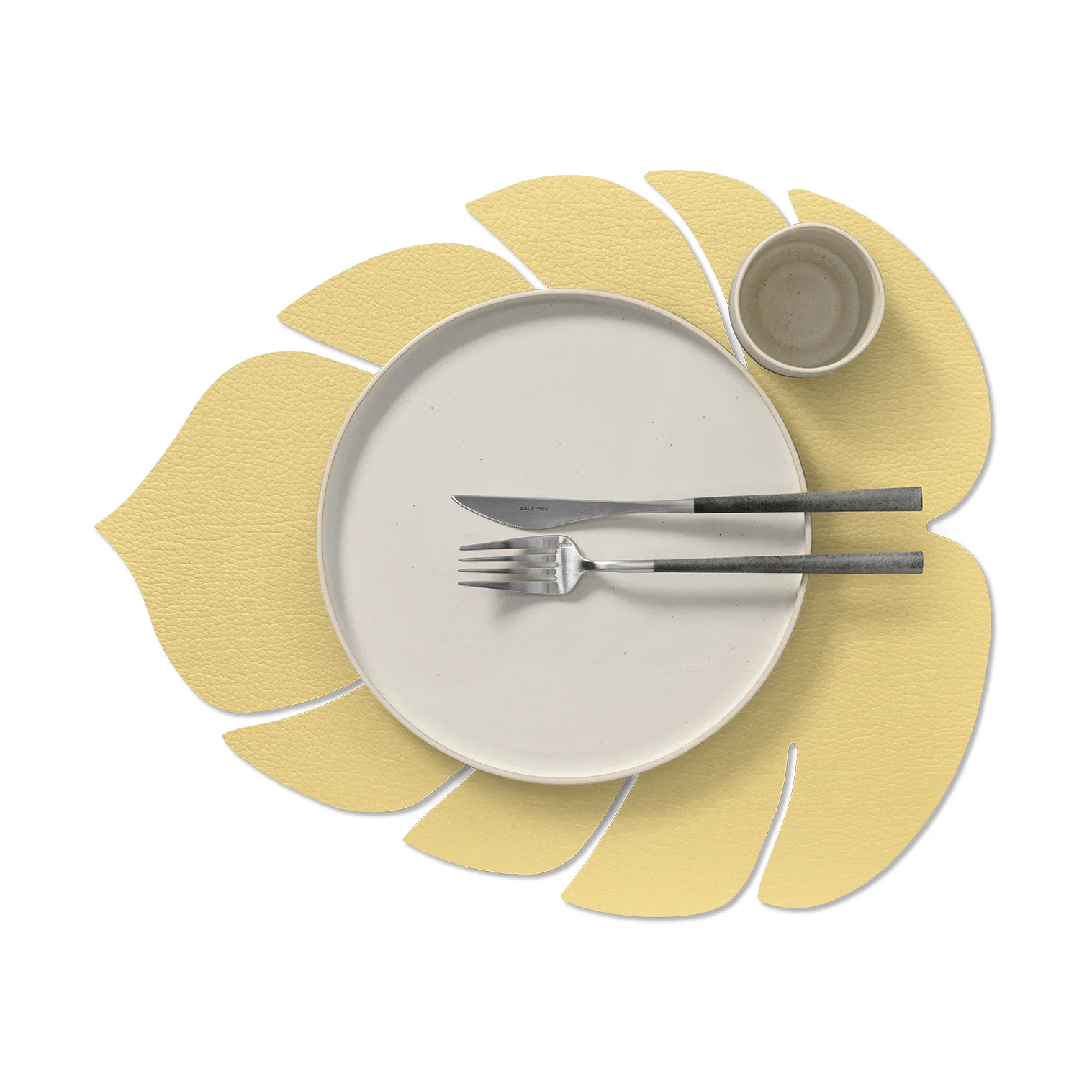 Monstera Leaf Hippo σουπλά L, χρυσαφί LIND DNA