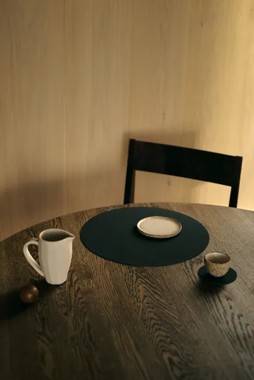 Nupo σουπλά τραπεζιού - Black ink, circle, L - LIND DNA