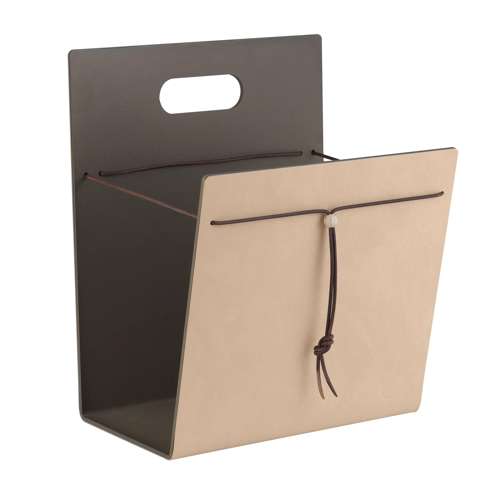 Θήκη περιοδικών Nupo M, άμμος-μπρούτζος LIND DNA