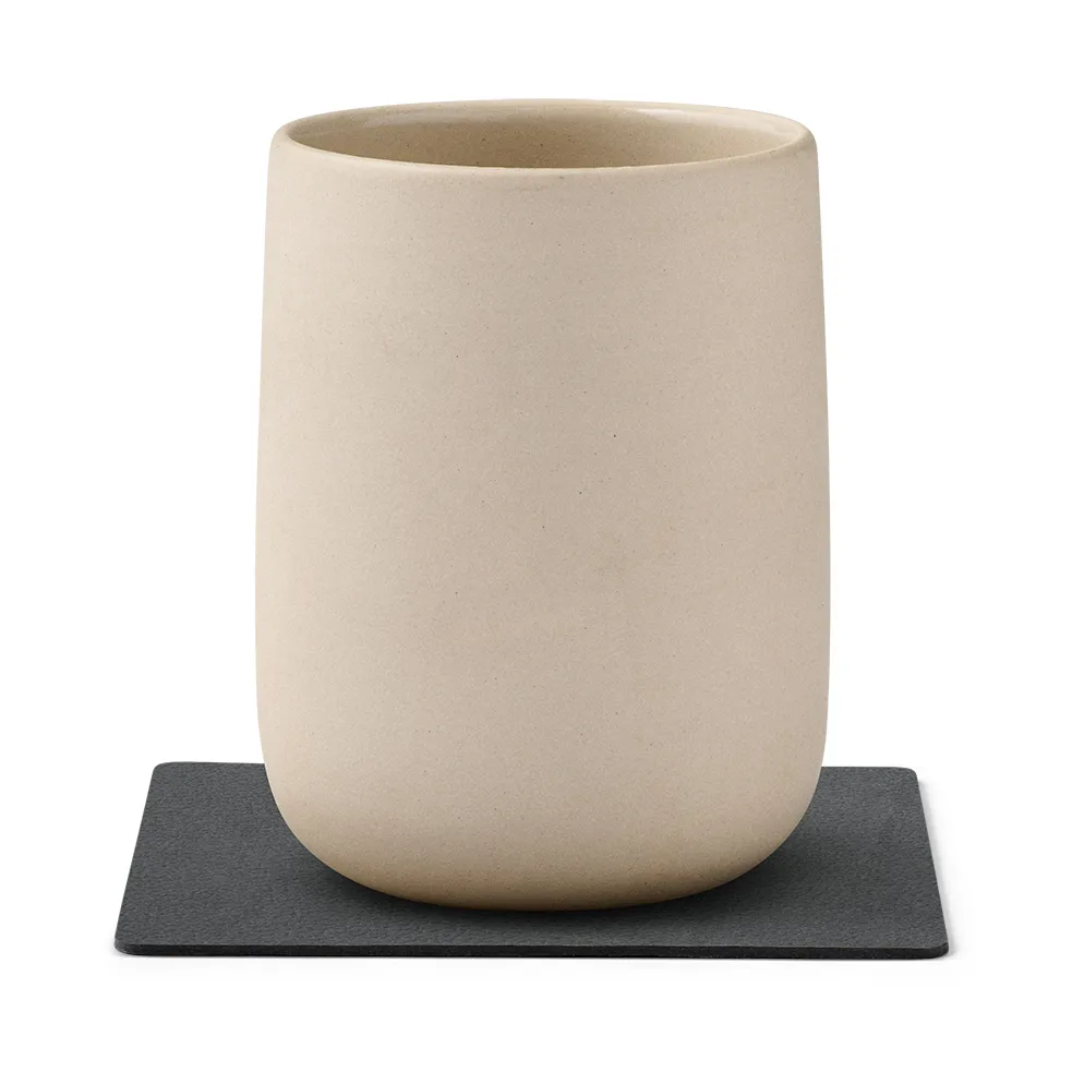 Nupo σουβέρ διπλής όψης square 1 τεμάχιο, ανθρακίτης-ανοιχτό γκρι LIND DNA