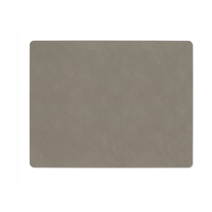 Nupo σουπλά διπλής όψης square 1 τεμάχιο, Linen-Flint grey LIND DNA