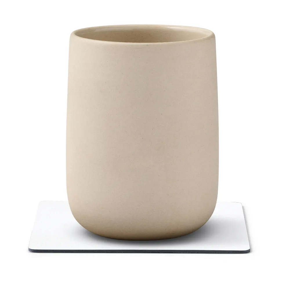 Nupo σουβέρ square, Pure white LIND DNA