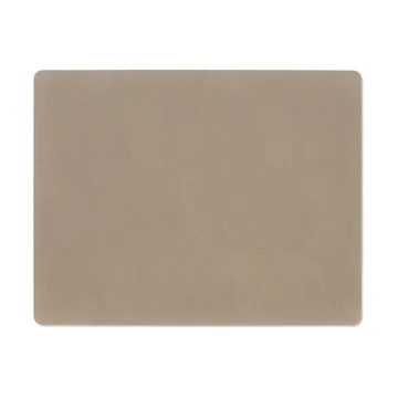 Serene square σουπλά L 35x45 cm - Mole Grey - LIND DNA