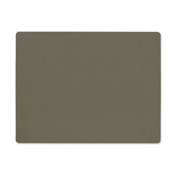 Serene square σουπλά M 26.5x34.5 cm - Moss - LIND DNA