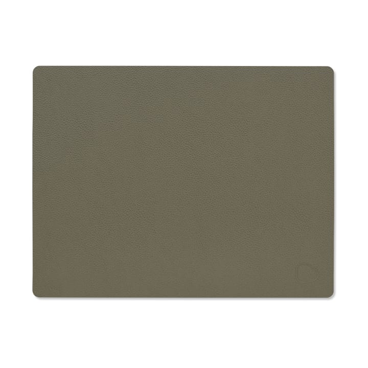 Serene square σουπλά M 26.5x34.5 cm - Moss - LIND DNA