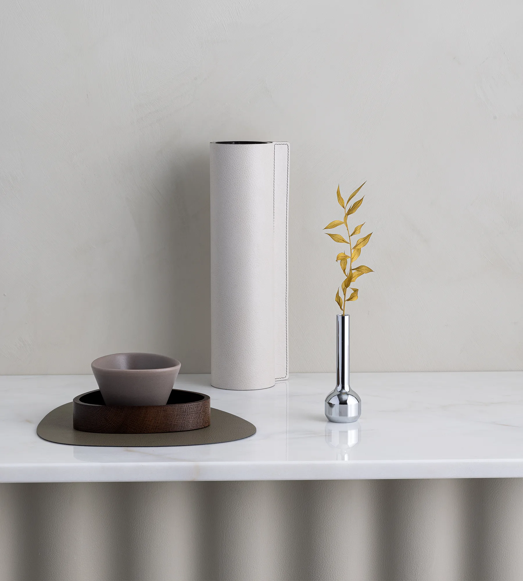 Βάζο Silhouette 120, Χρωμέ ατσάλι LIND DNA