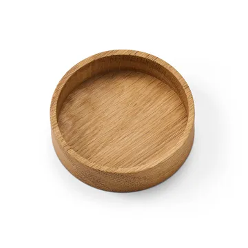 Wood Box αποθήκευση για σουβέρ - Nature-oak, circle, S - LIND DNA