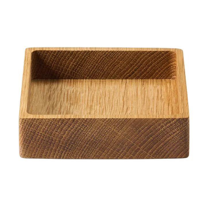 Wood Box αποθήκευση για σουβέρ - Nature-oak, square, S - LIND DNA