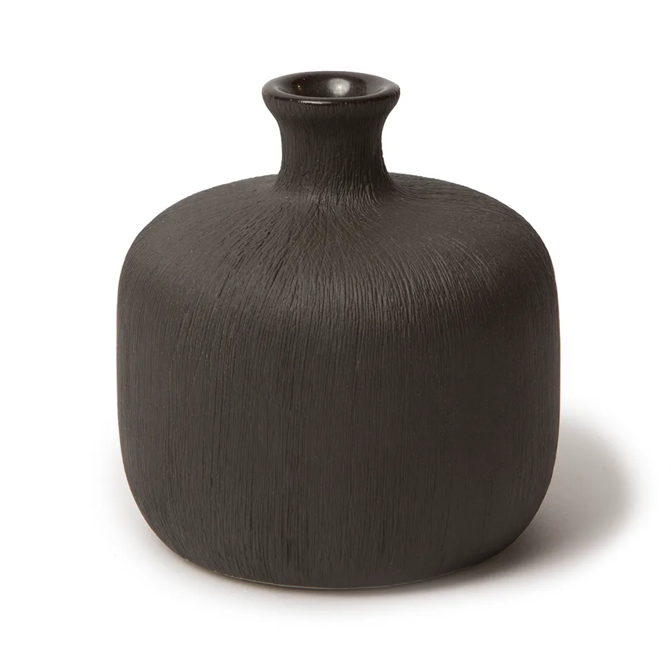 Βάζο Bottle, Black, small Lindform