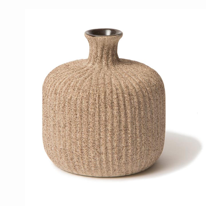 Βάζο Bottle - Sand medium stripe, small - Lindform