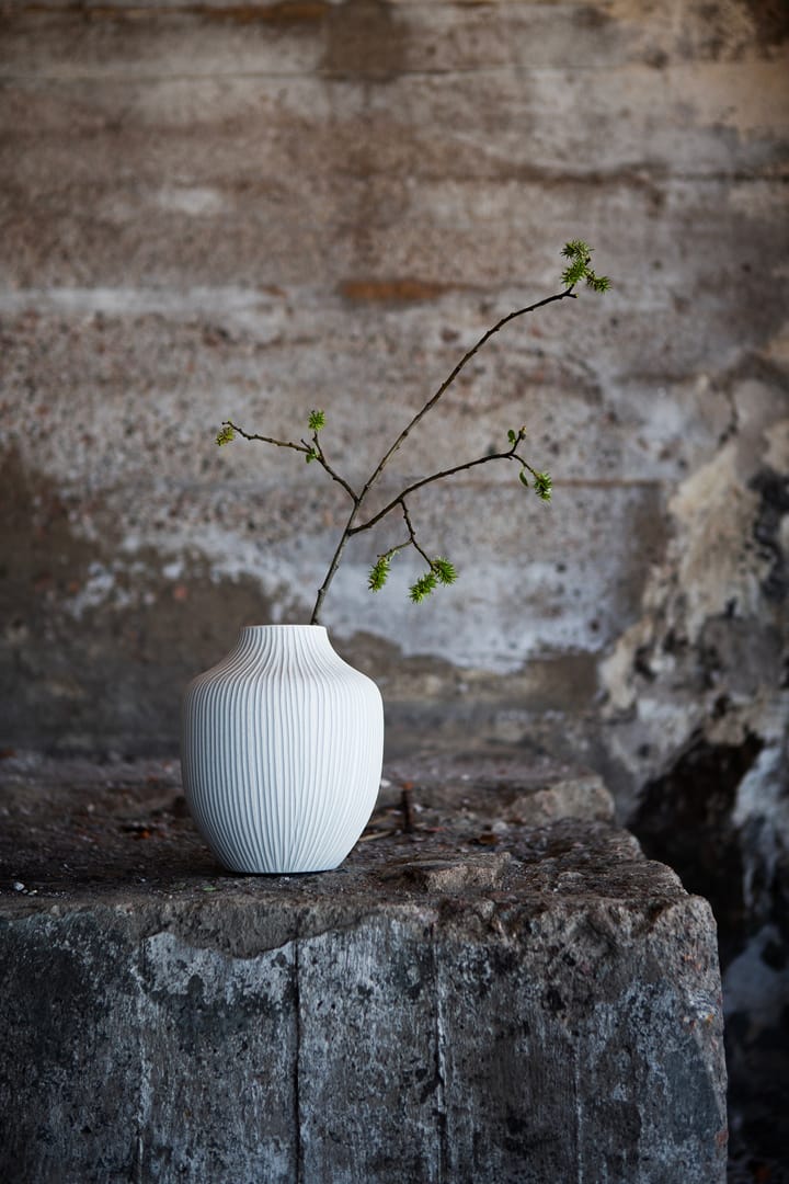 Βάζο Kyoto, Sand white stone stripe Lindform