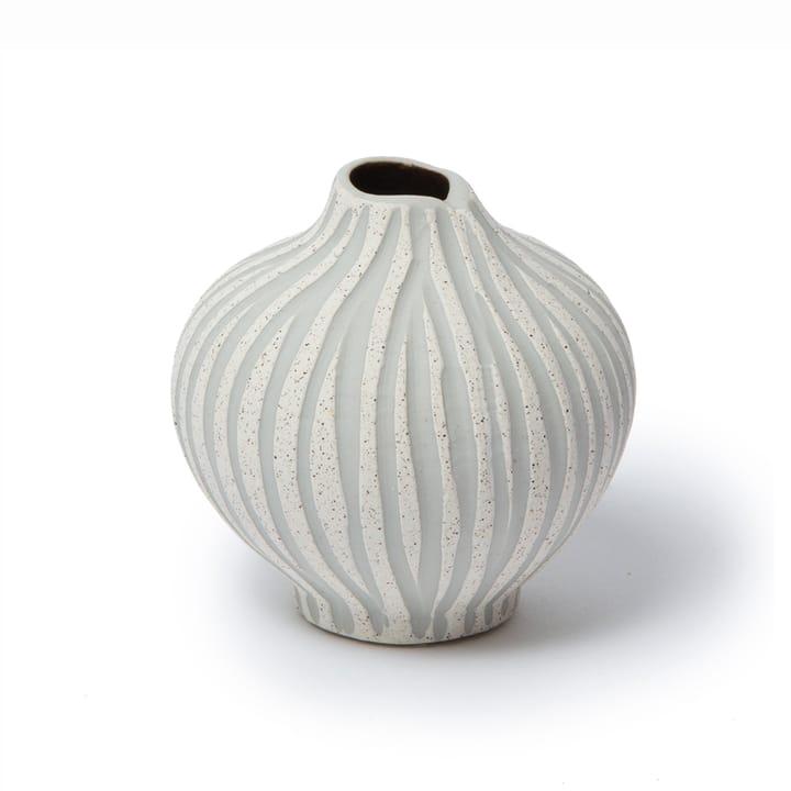Βάζο Line - Sand white stone stripe, small - Lindform