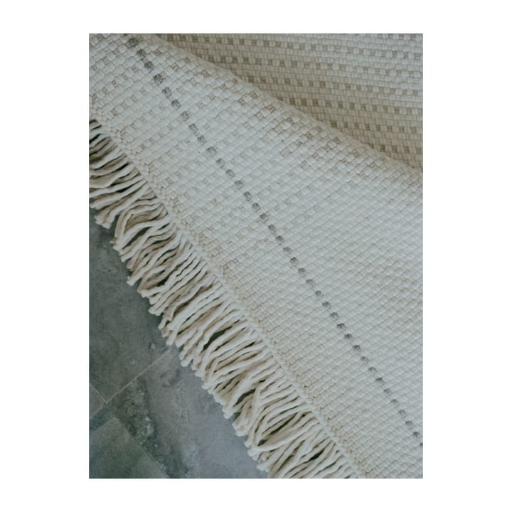 Awakened Mind μάλλινο χαλί 200x300 cm, Λευκό Linie Design