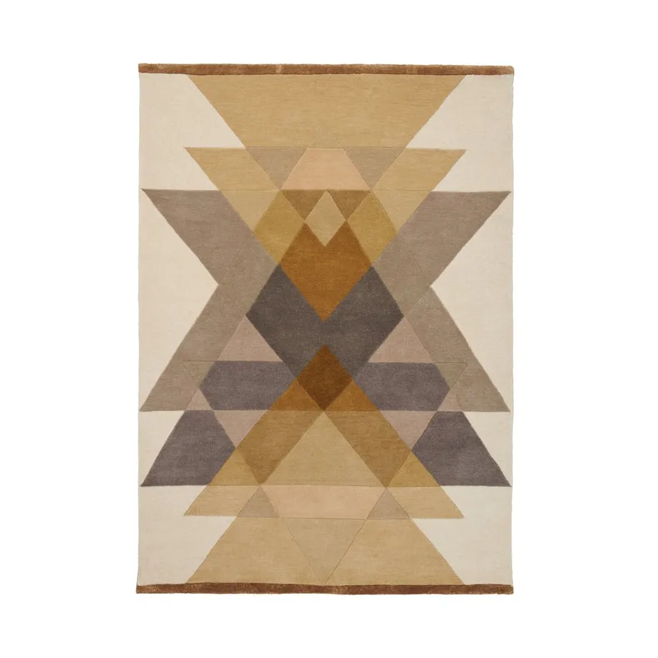 Freya χαλί 250x350 εκ., Mustard Linie Design