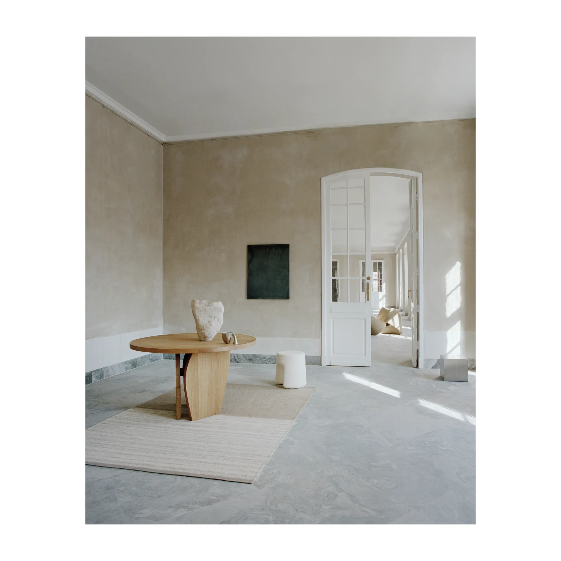 Future Seeds χαλί 140x200 cm, Μπεζ Linie Design