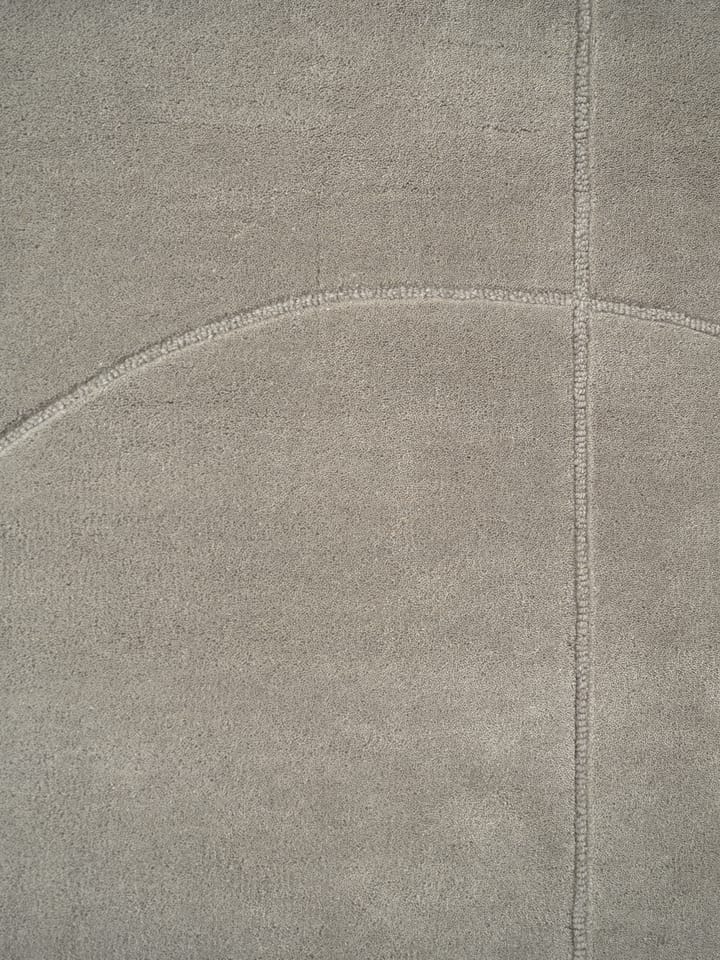Μάλλινο χαλί, Lineal Poem, Γκρι. 140x200 εκ Linie Design