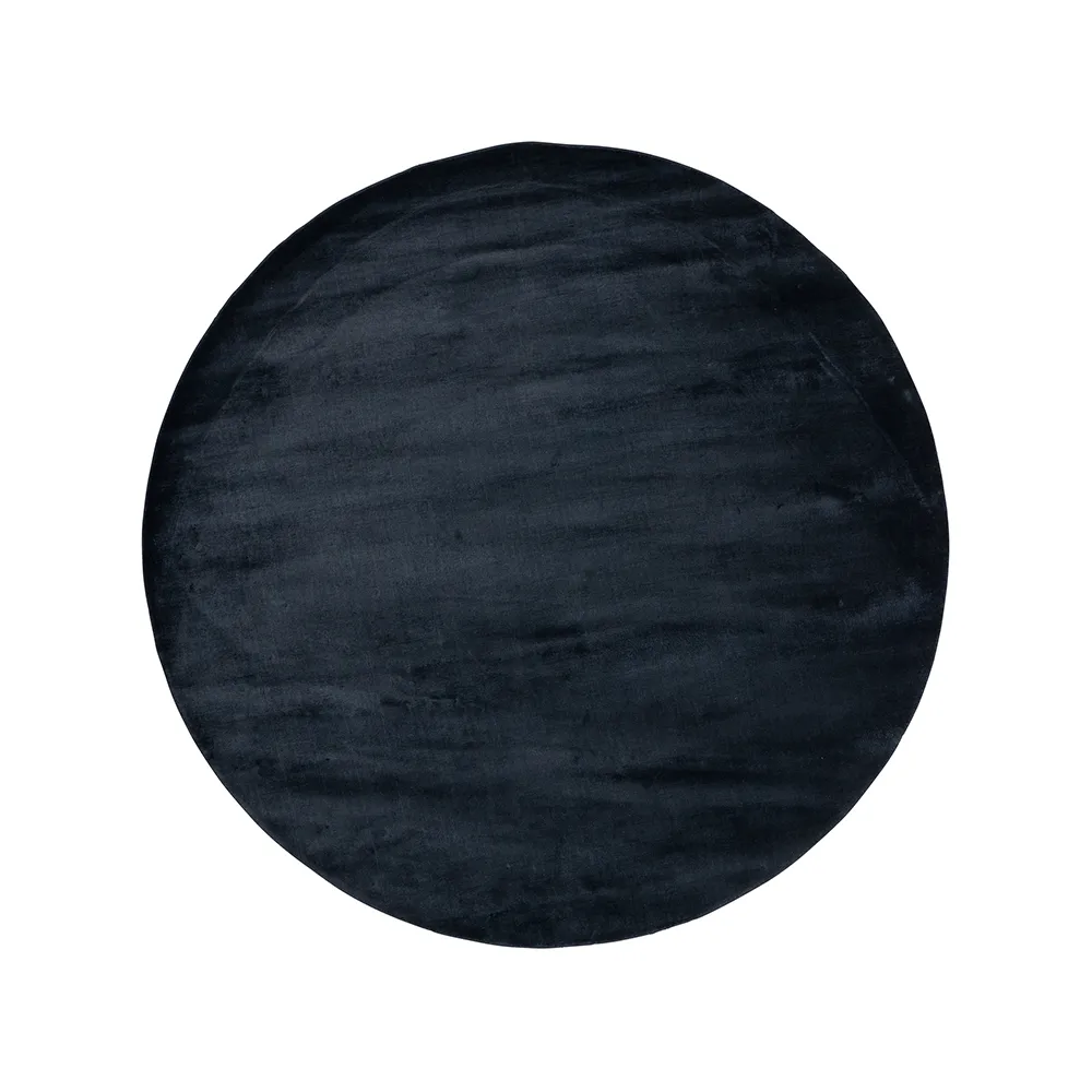 Στρογγυλό χαλί, Lucens, Μπλε του ναυτικού Linie Design