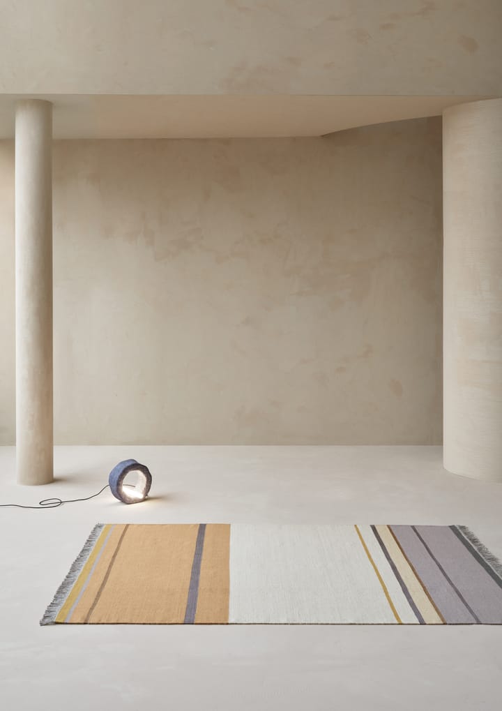 Metallum χαλάκι 140x200 cm, Μουσταρδί Linie Design