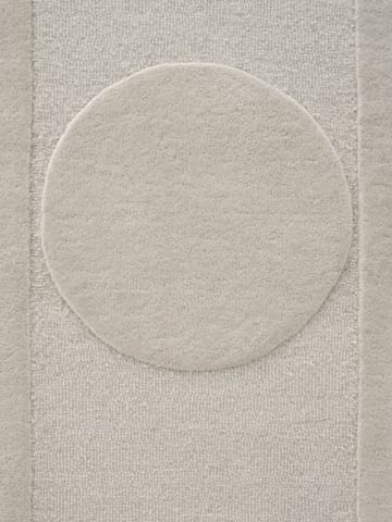 Μάλλινο χαλί, Orb Alliance - Λευκό. 140x200 εκ - Linie Design