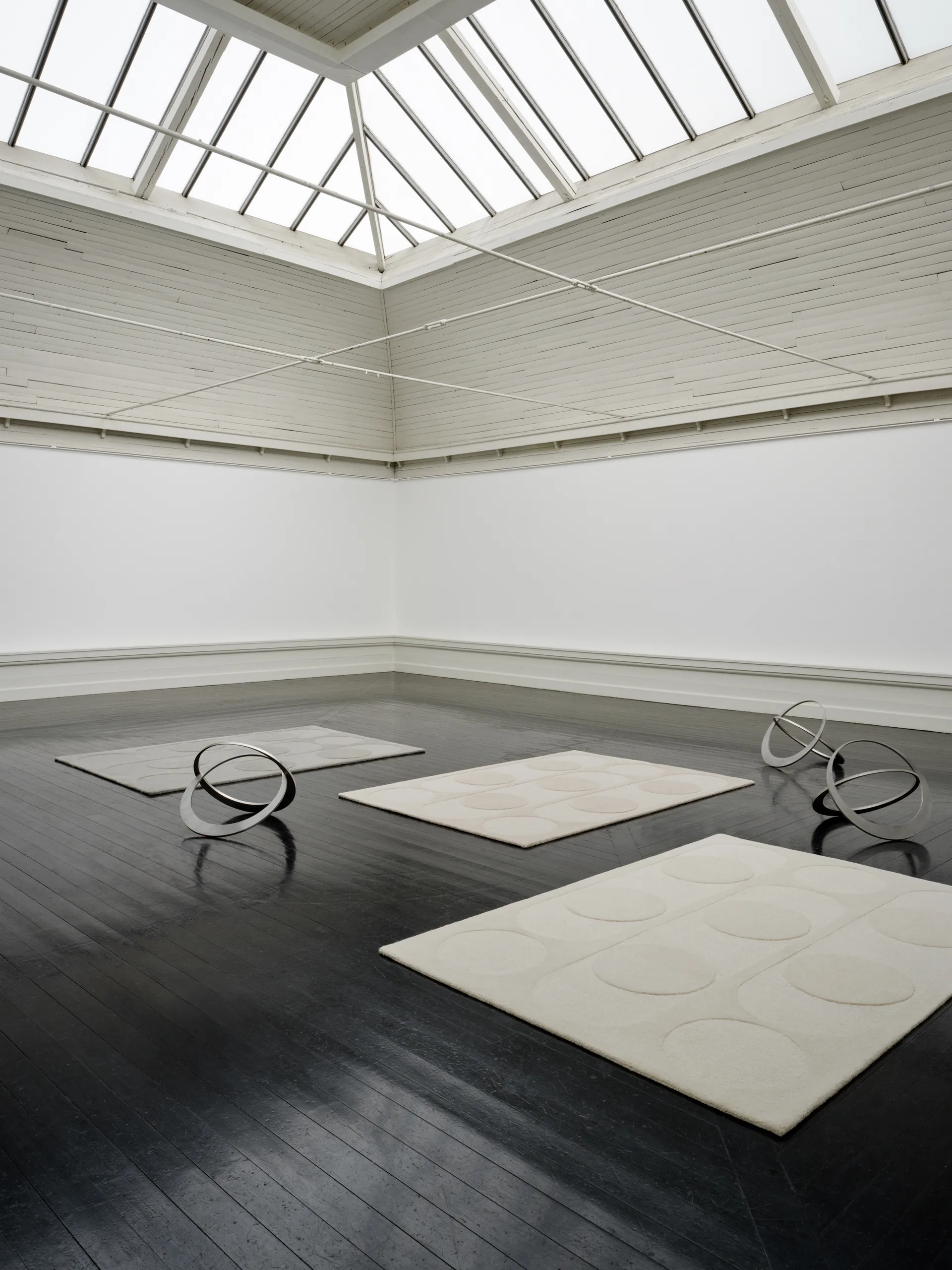 Μάλλινο χαλί, Orb Alliance, Λευκό. 140x200 εκ Linie Design